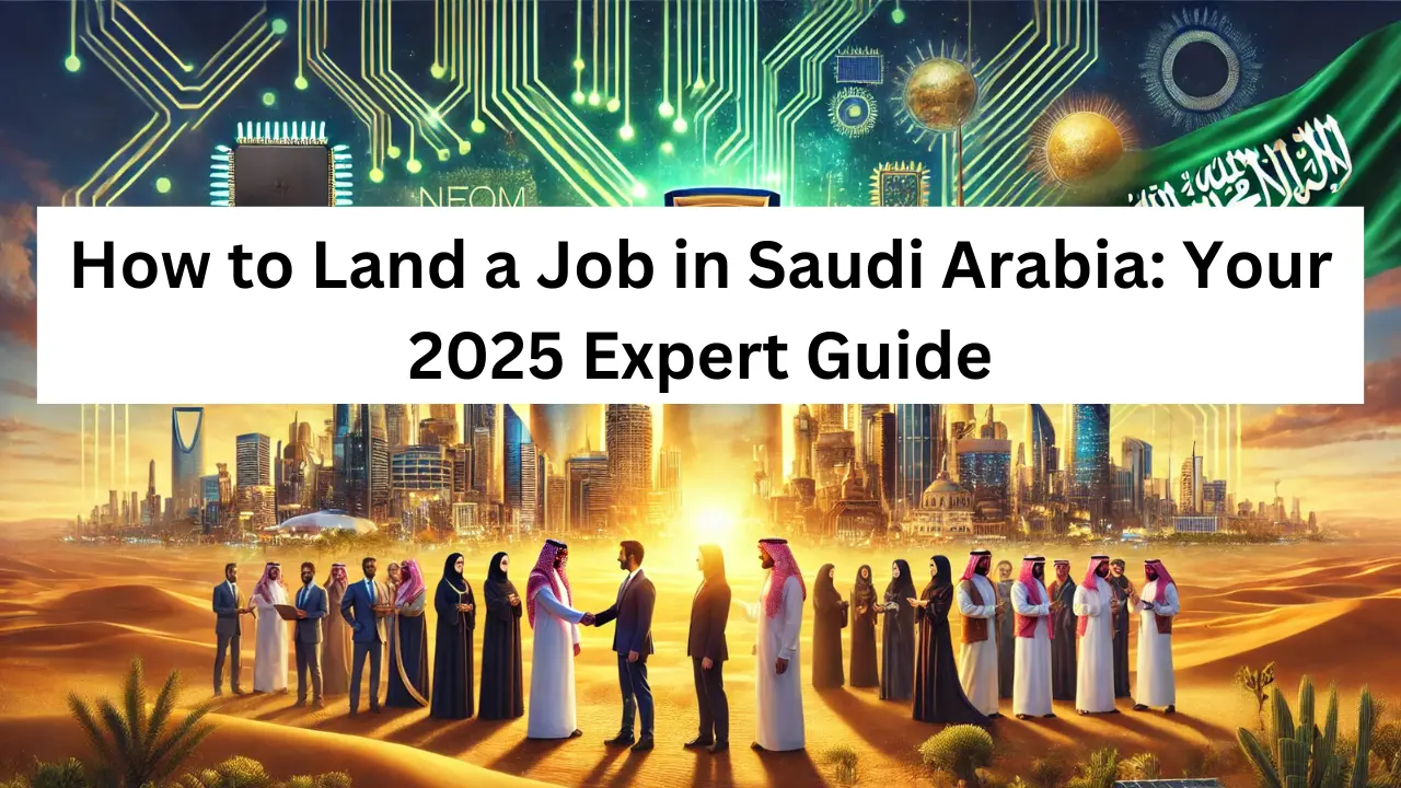How to Land a Job in Saudi Arabia: Your 2025 Expert Guide