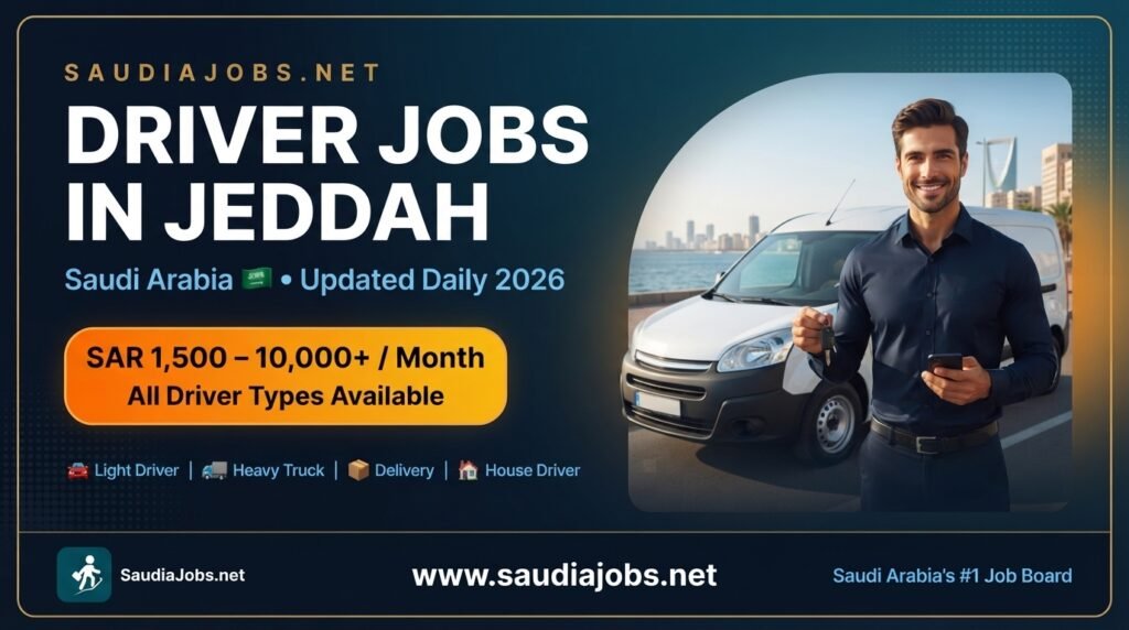 Driver Jobs in Jeddah